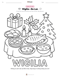 Xem trước tài liệu in sẵn Wigilia - Ba Lan