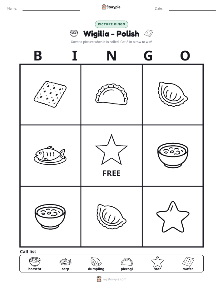 Picture Bingo