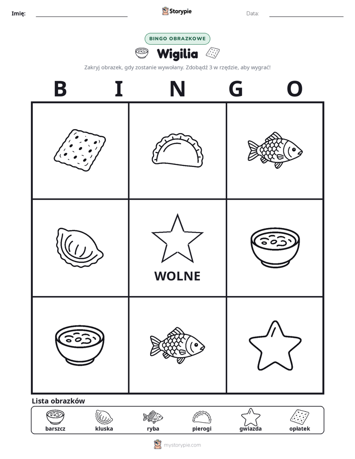 Bingo obrazkowe