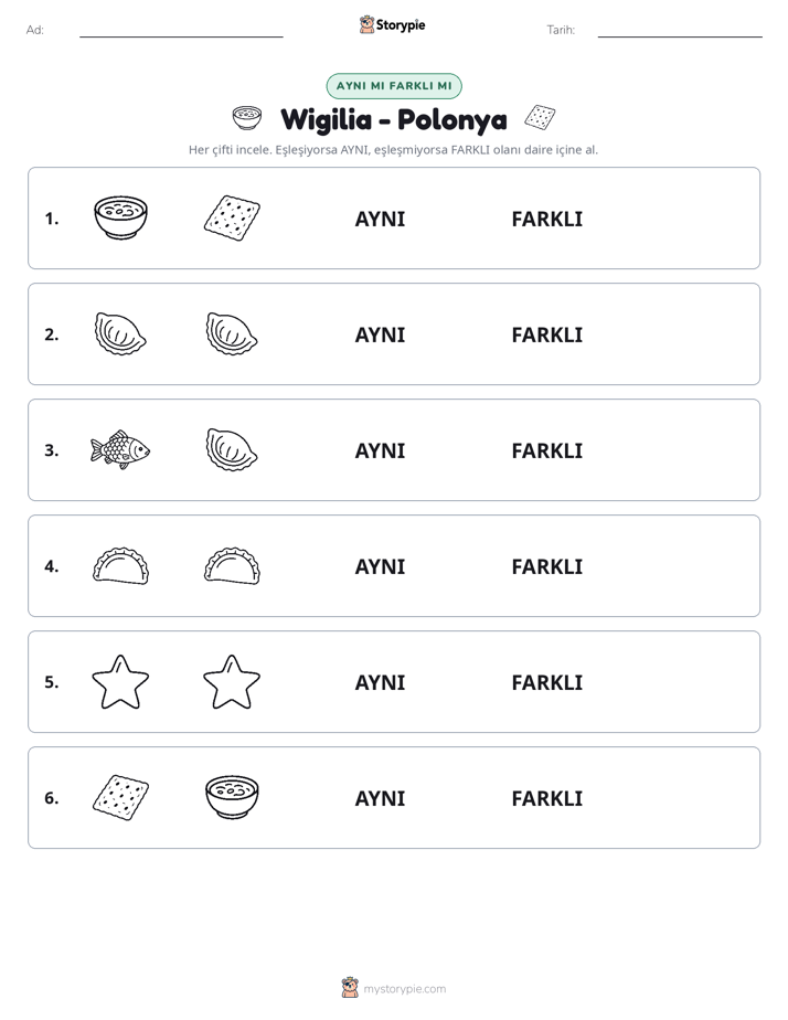Aynı mı Farklı mı