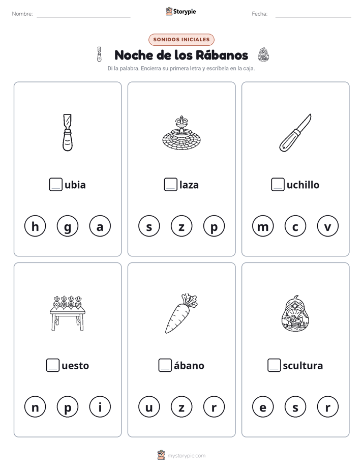 Sonidos Iniciales