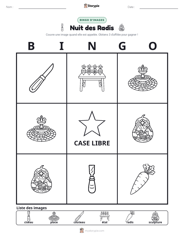 Bingo d'Images