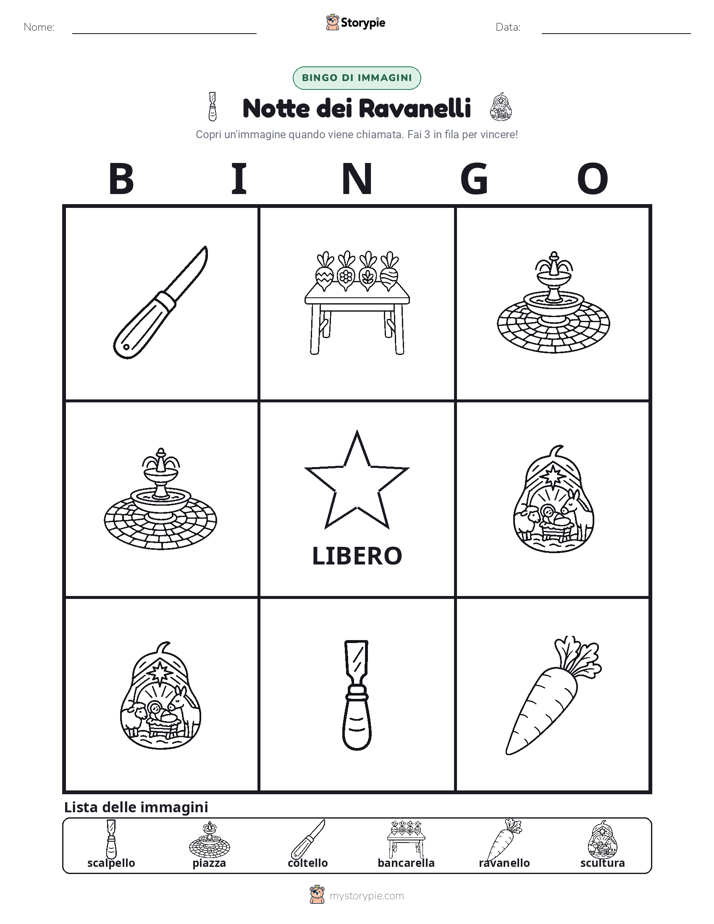 Bingo delle Immagini