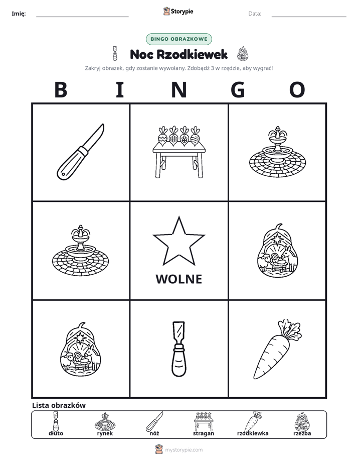 Bingo obrazkowe