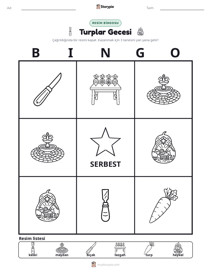 Resim Bingo