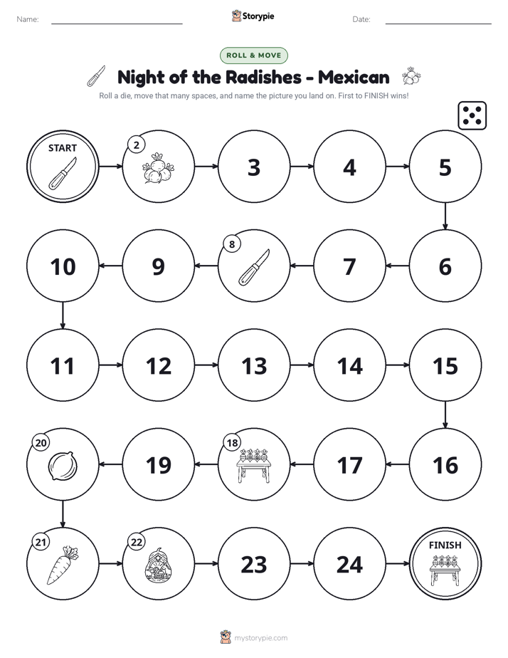 Roll & Move Game