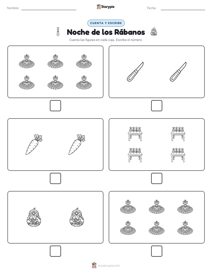 Cuenta y Escribe