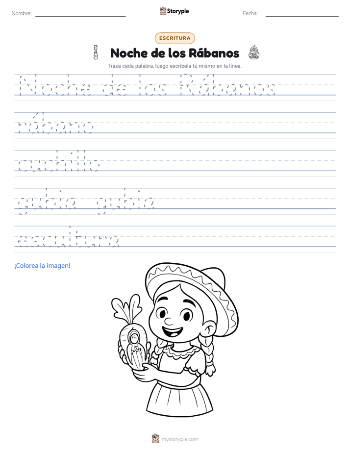 Práctica de Escritura