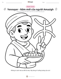 Xem trước tài liệu in sẵn Yennayer - Năm mới của người Amazigh