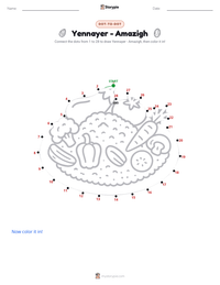 Yennayer - Amazigh printable worksheet preview