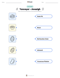 Yennayer - Amazigh printable worksheet preview