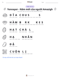 Xem trước tài liệu in sẵn Yennayer - Năm mới của người Amazigh
