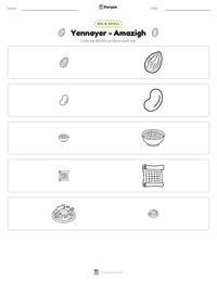 Yennayer - Amazigh printable worksheet preview
