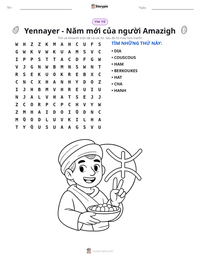 Xem trước tài liệu in sẵn Yennayer - Năm mới của người Amazigh