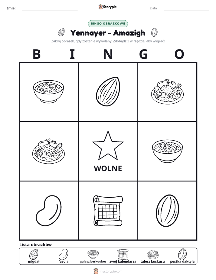 Bingo obrazkowe
