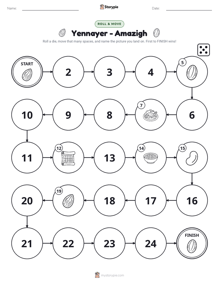 Roll & Move Game