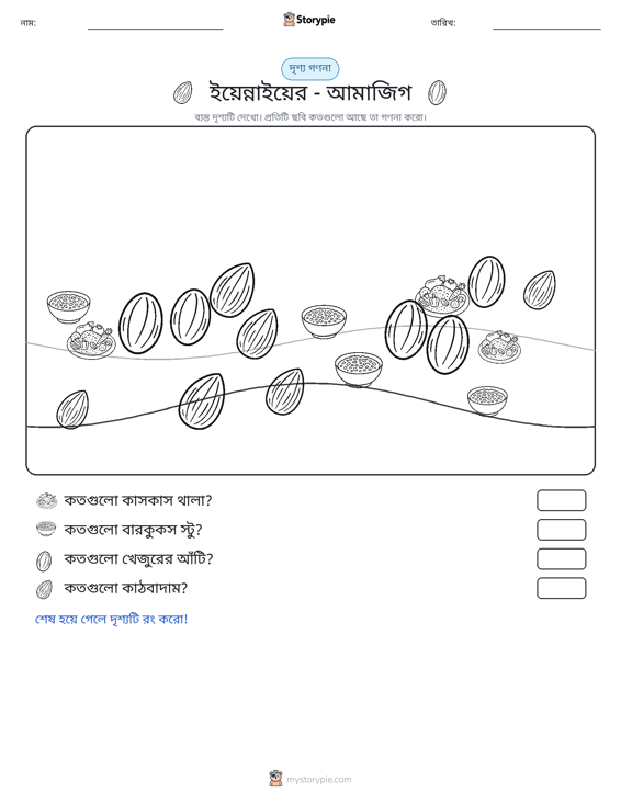 গণনা দৃশ্য