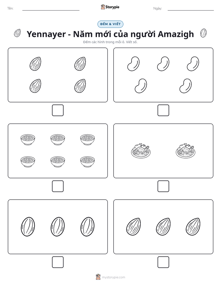 Đếm & Viết