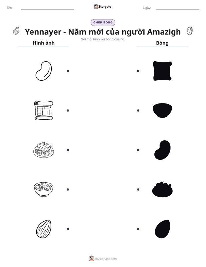 Ghép Hình Bóng