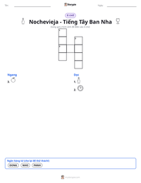 Xem trước tài liệu in sẵn Nochevieja - Tiếng Tây Ban Nha