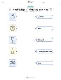 Xem trước tài liệu in sẵn Nochevieja - Tiếng Tây Ban Nha