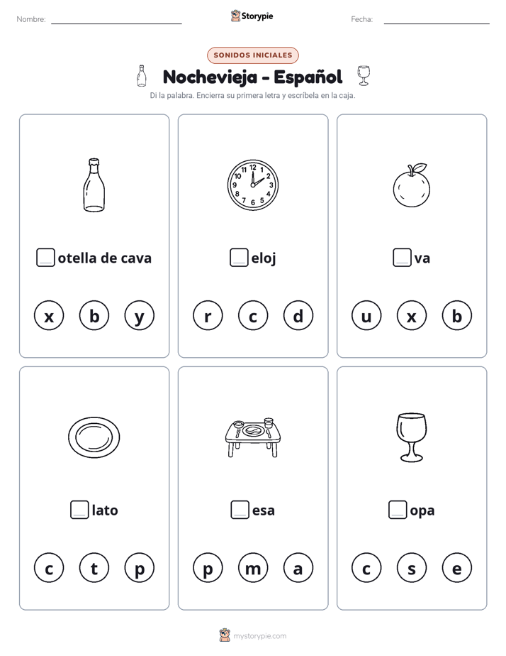Sonidos Iniciales