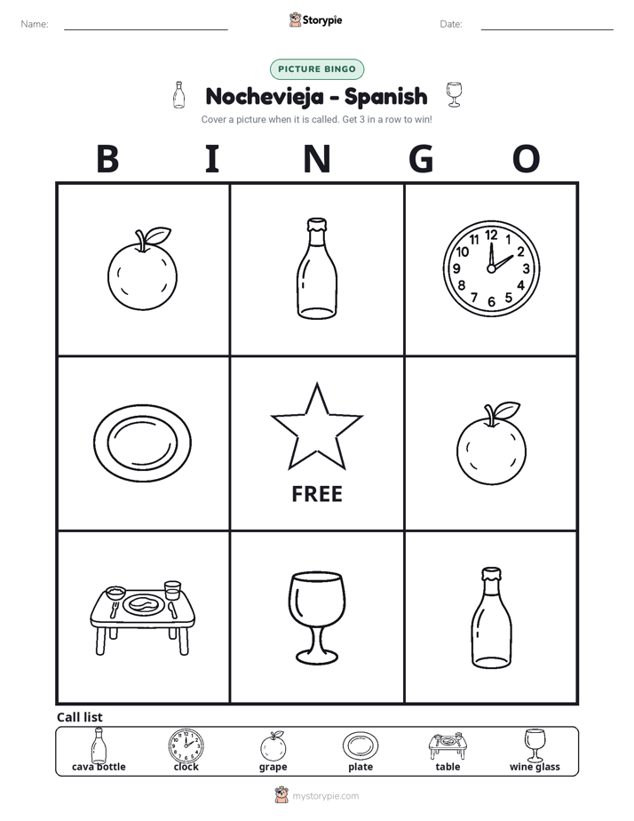 Picture Bingo
