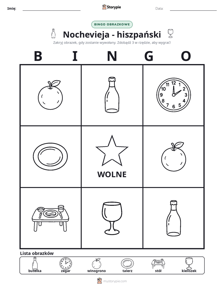 Bingo obrazkowe