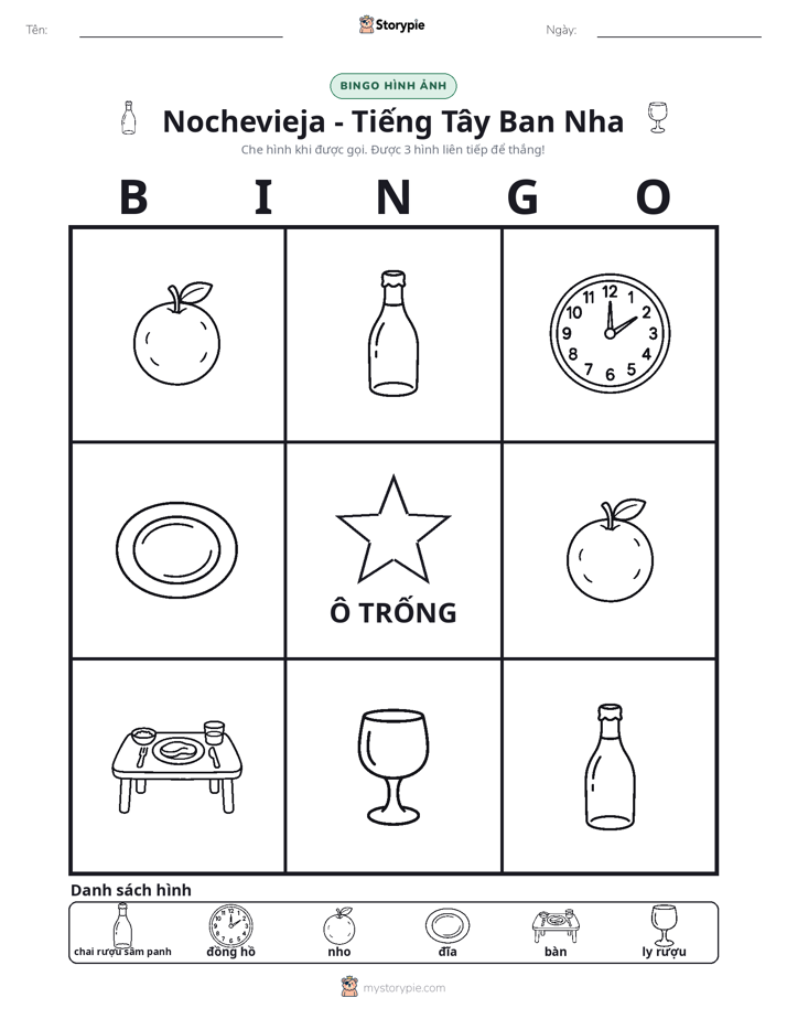 Bingo Hình Ảnh