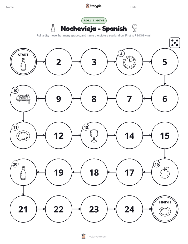 Roll & Move Game