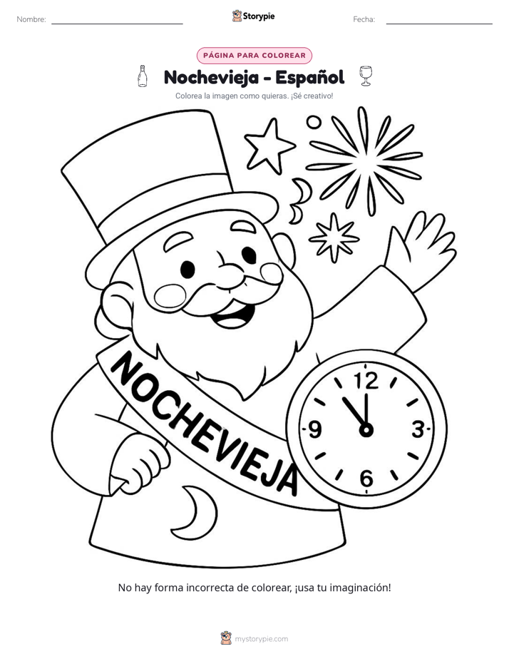 Página para Colorear