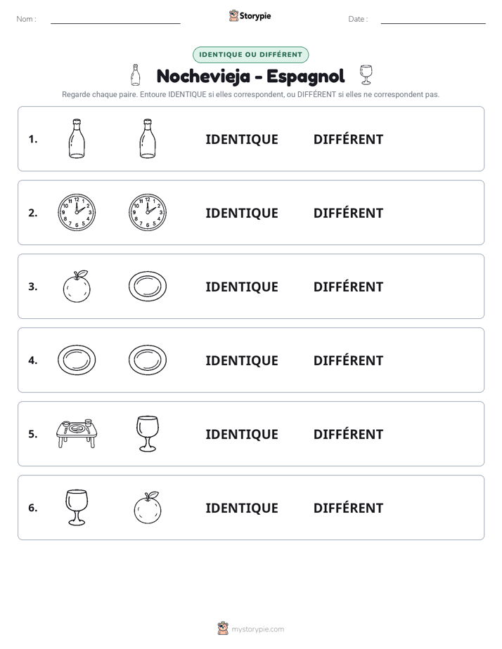 Identique ou Différent