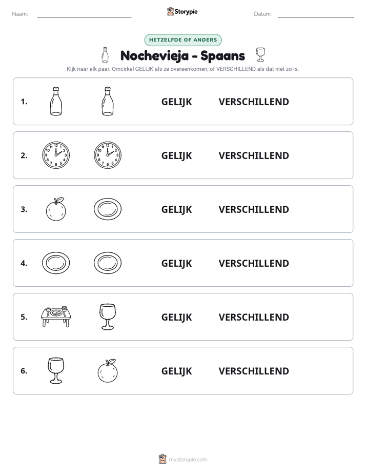 Zelfde of Verschillend