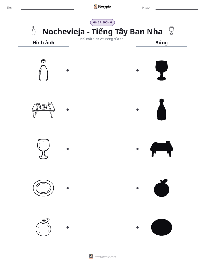 Ghép Hình Bóng