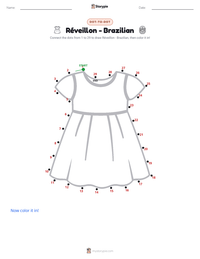 Réveillon - Brazilian printable worksheet preview