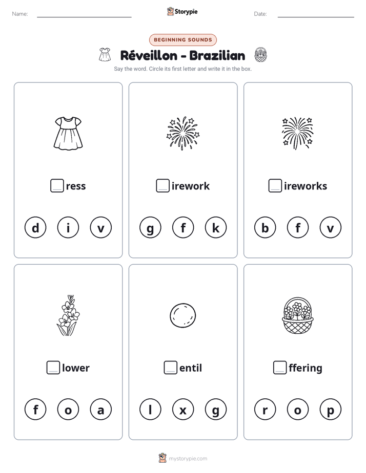 Beginning Sounds