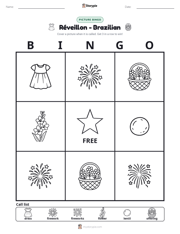 Picture Bingo