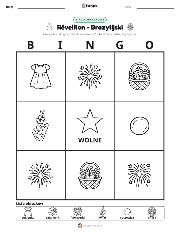Bingo obrazkowe