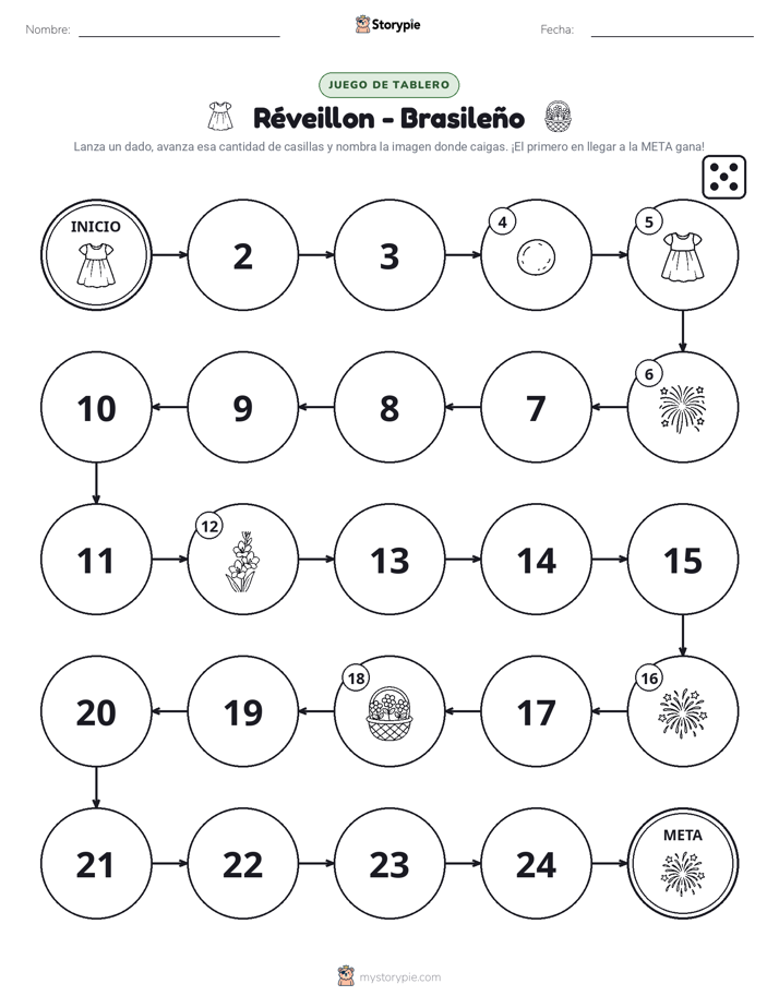 Juego de Rueda y Avanza