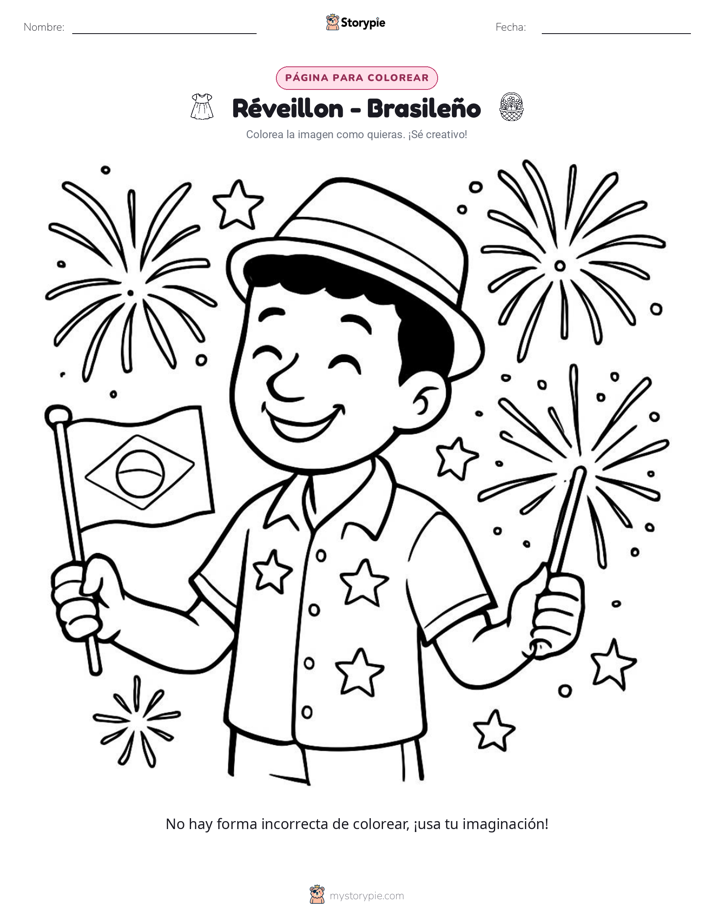 Página para Colorear