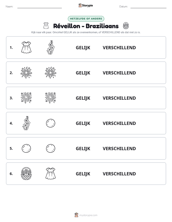 Zelfde of Verschillend