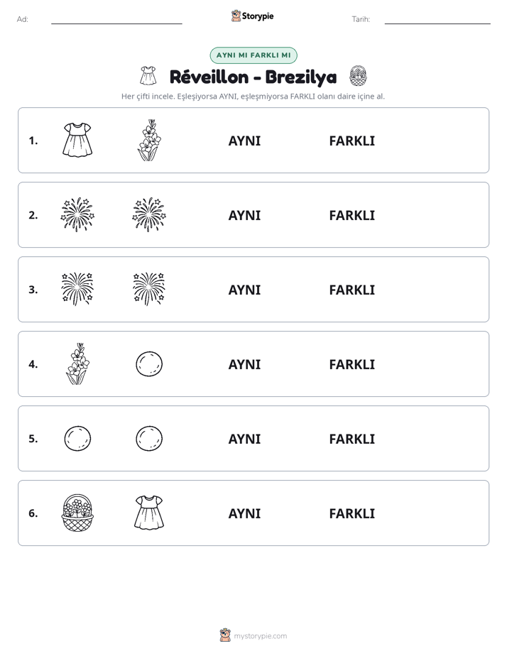 Aynı mı Farklı mı