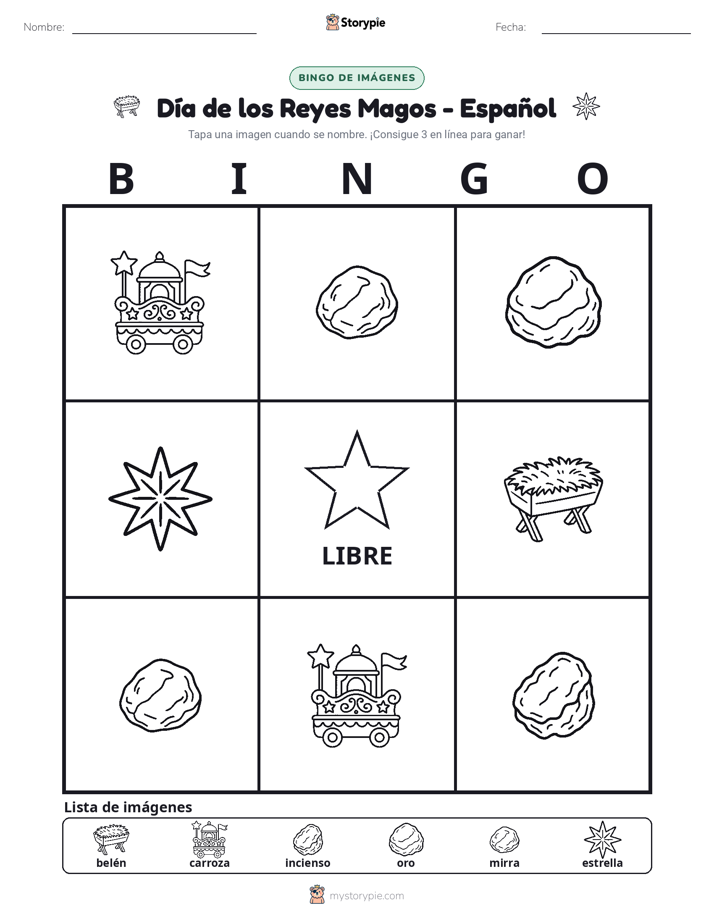 Bingo de Imágenes