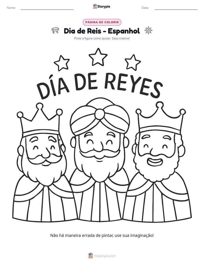 Página para colorir