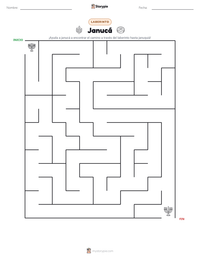 Vista previa de la hoja de trabajo imprimible de Janucá