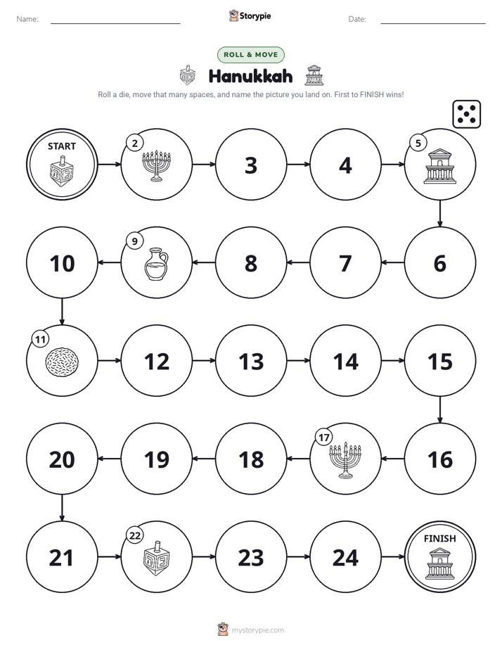 Roll & Move Game