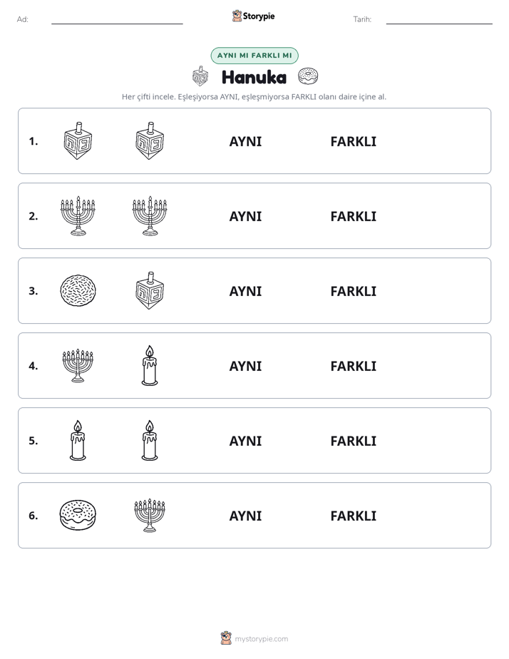 Aynı mı Farklı mı