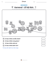 Xem trước tài liệu in sẵn Karneval - Lễ hội Đức