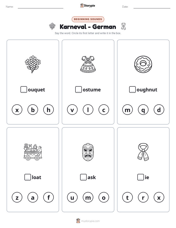 Beginning Sounds