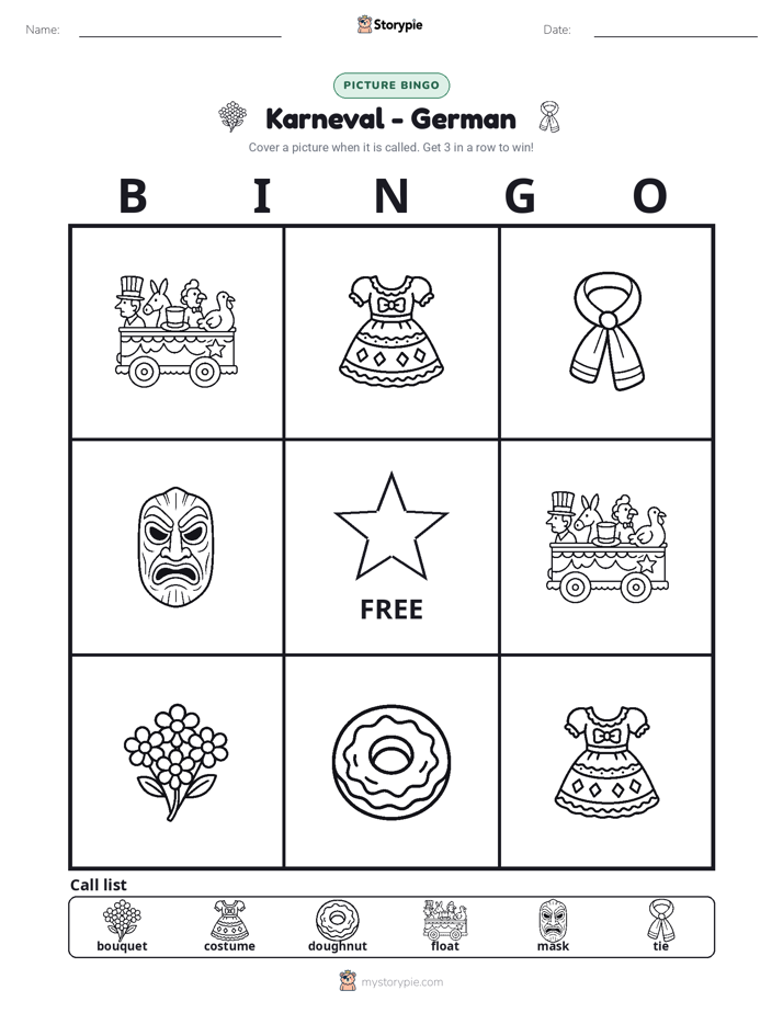 Picture Bingo